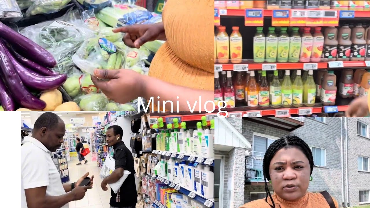Mini Vlog: pase yon demi jounen avèm soti /al fè market ansanm ect. 