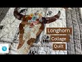 Longhorn Collage Quilt, A Beginners Project