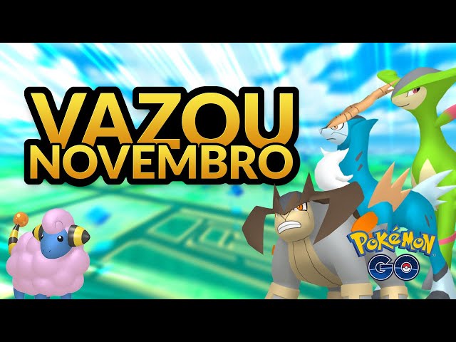 Pokémon GO - Eventos do Mês de Novembro de 2023