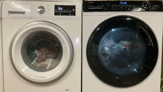 Spin Race Siemens Extraklasse Wm14T492Gb72 Vs Haier Direct Motion Hw90-B14959U1 Spin Only 1400Rpm