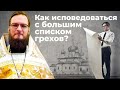 Как исповедаться с большим списком грехов? Священник Антоний Русакевич