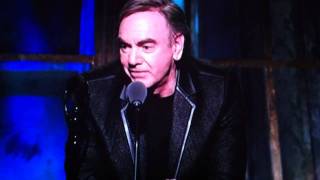 Neil Diamond Acceptance Unspeech RRHOF 2011