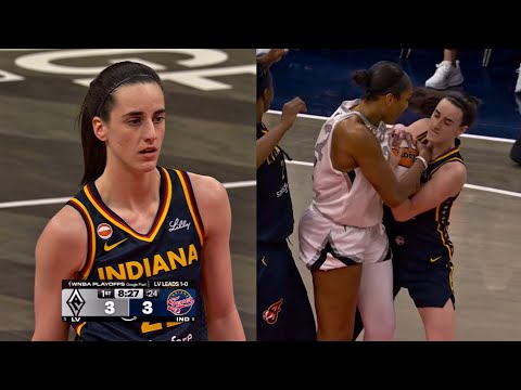 Caitlin Clark Got HEATED With A’Ja Wilson Then Took Over… 😳
