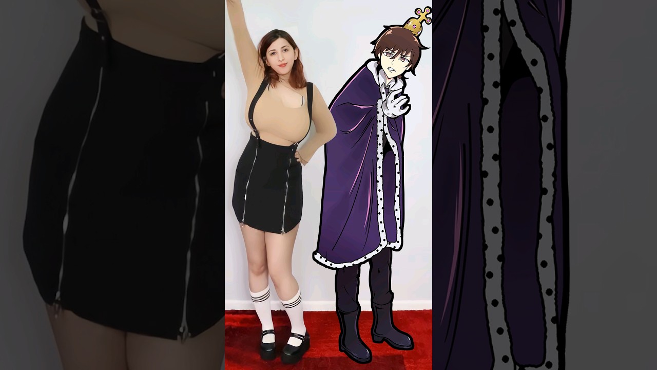 KINGER 2D VS 3D 👑 #cosplay