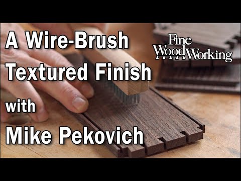 Video: What is wood brushing