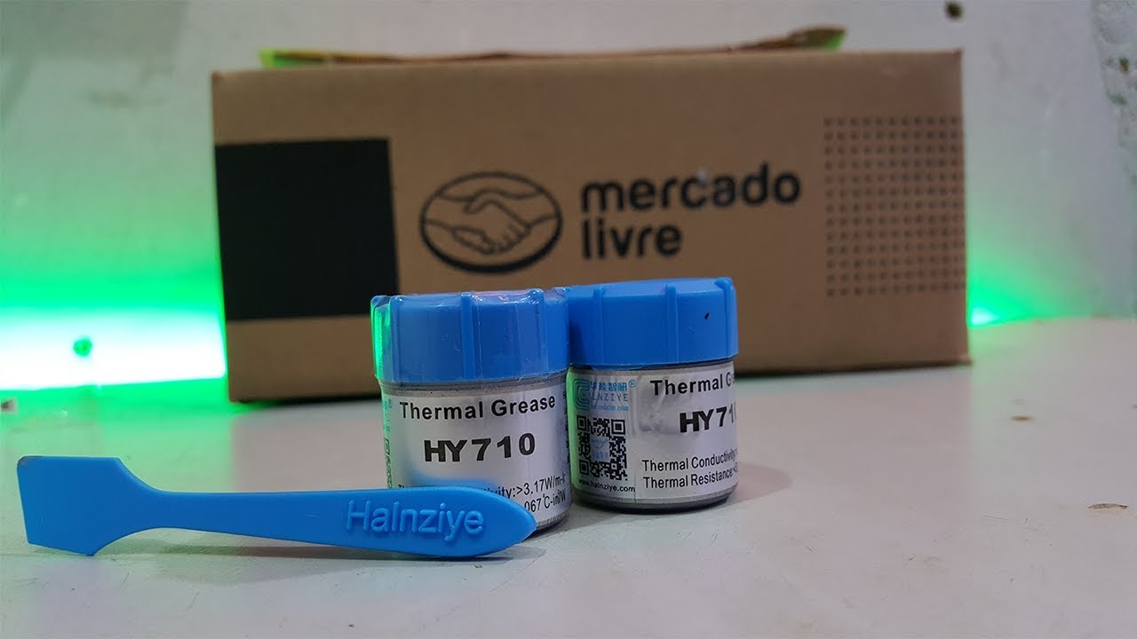 Pasta Termica Dmix Thermal Silver E Boa Olha O Resultado Youtube