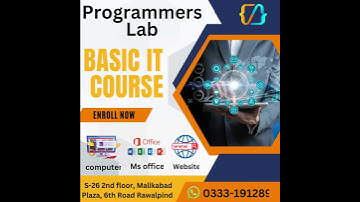 Basic Computer IT Course in Rawalpindi