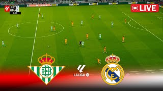 Live Real Madrid Vs Real Betis La Liga 2024 25 Full Match Streaming