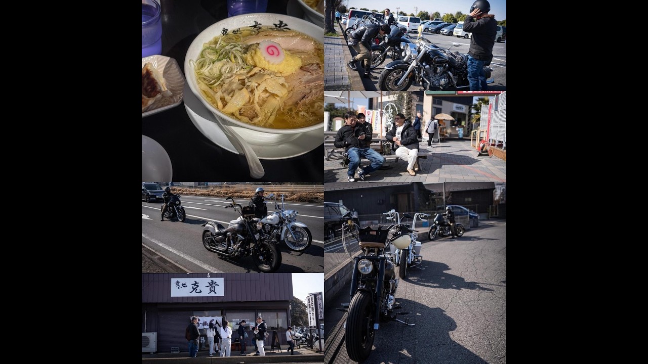 佐野ラーメン (喰いどころ克樹) ツーリング： XV1600 XV1700 YAMAHA ROADSTAR WILDSTAR 国産 アメリカン