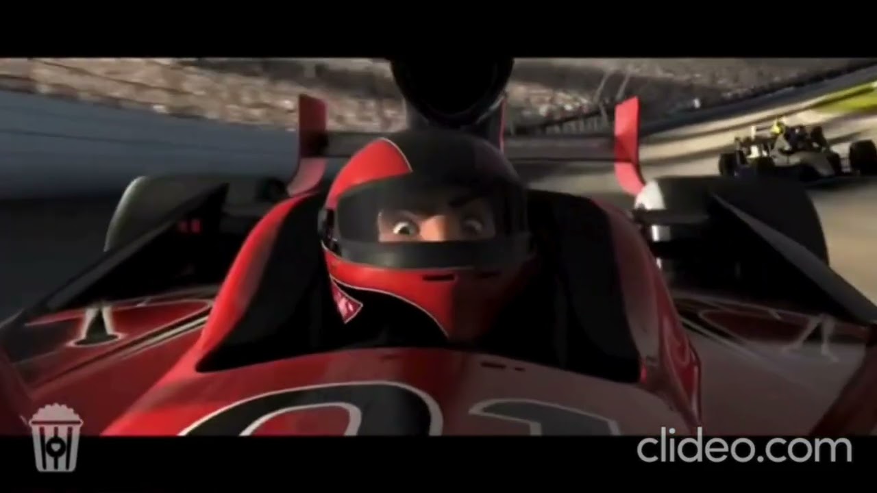 Turbo (2013) Indy 500 Crash scene reversed