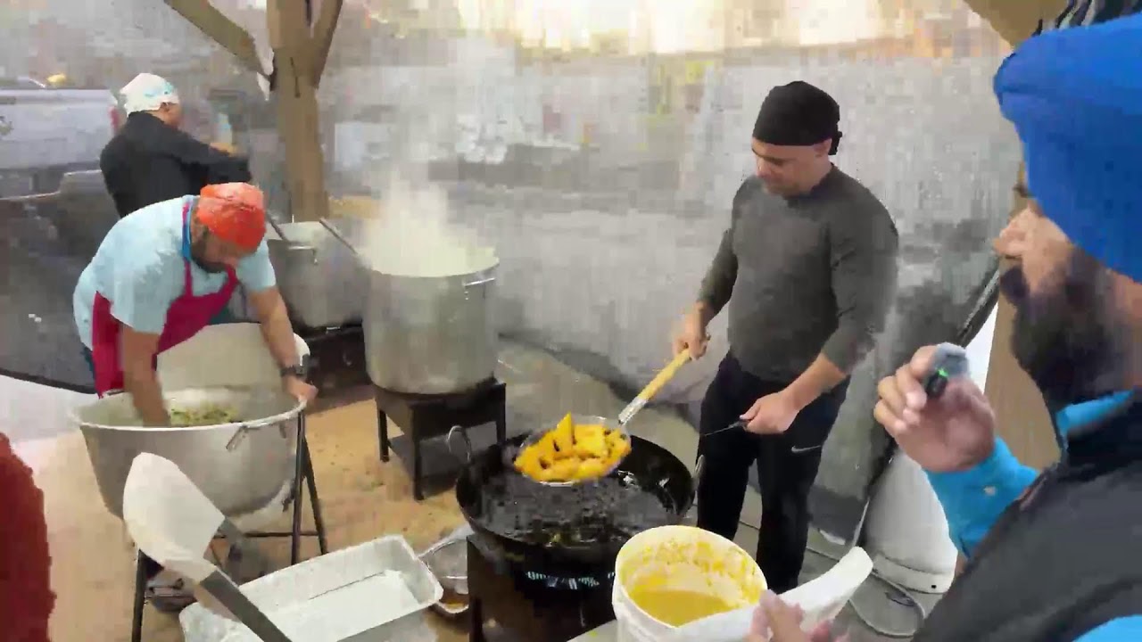 Preparation Sewa for 26th Mahaan Nagar Kirtan