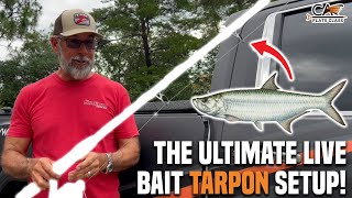 The Ultimate Live Bait Tarpon Setup! | Flats Class YouTube