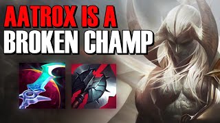 AATROX IS ACTUALLY A BROKEN CHAMPION | NAAYIL