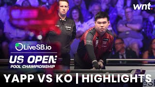 Aloysius Yapp vs Ko Pin Yi | Semi-Final Highlights | LiveSB.io US Open Pool Championship
