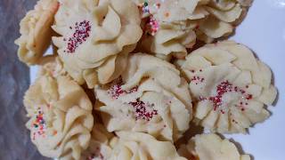 Easy 3 ingredient butter biscuits/cookies