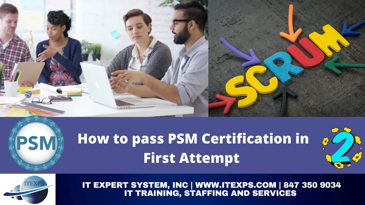 How to pass PSM certification in first attempt | Agile Scrum Master ...