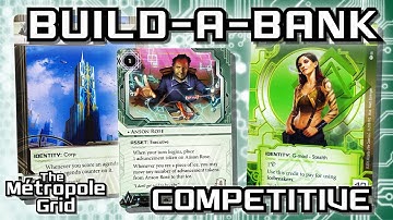 Android: Netrunner // Build-A-Bank Titan vs. Smoke - Competitive