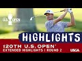 2020 U.S. Open, Round 2: Extended Highlights