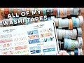 Swatching My Entire Washi Tape Collection