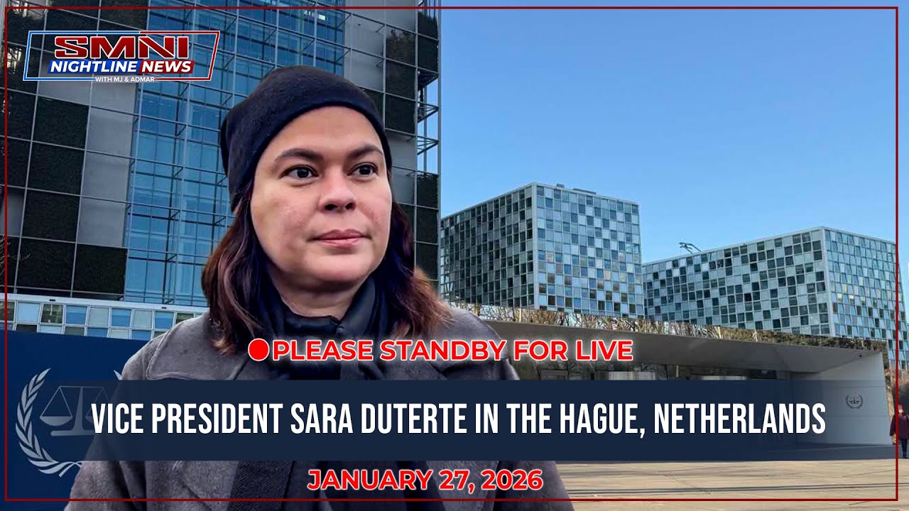 LIVE | Vice President Sara Duterte in The Hague, Netherlands | January 27, 2026