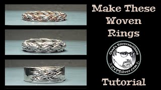 Making Woven Rings: A Silversmithing Tutorial