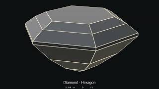 Hexagon 3D mesh, by Brilliani Labs