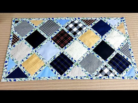 कपड़े की कतरन को फैके नहीं, बनायें सुन्दर मैट | Make Beautiful Doormat/ Floor Mat at Home