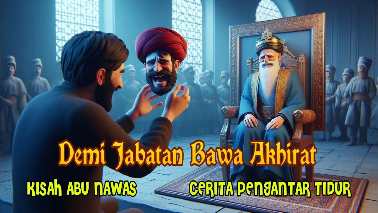 Cerita Lengkap Abu Nawas Penghantar Tidur 2 jam - Demi Jabatan Bawa-bawa Akhirat - Radio Malam