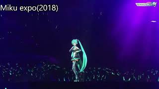 Hatsune miku live evolution(2009/2023)