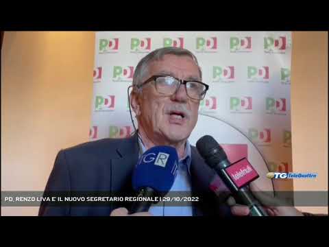 PD, RENZO LIVA E' IL NUOVO SEGRETARIO REGIONALE | 29/10/2022