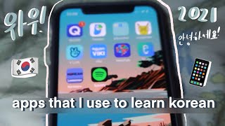apps that i use to learn korean 2021 #learnkorean screenshot 2
