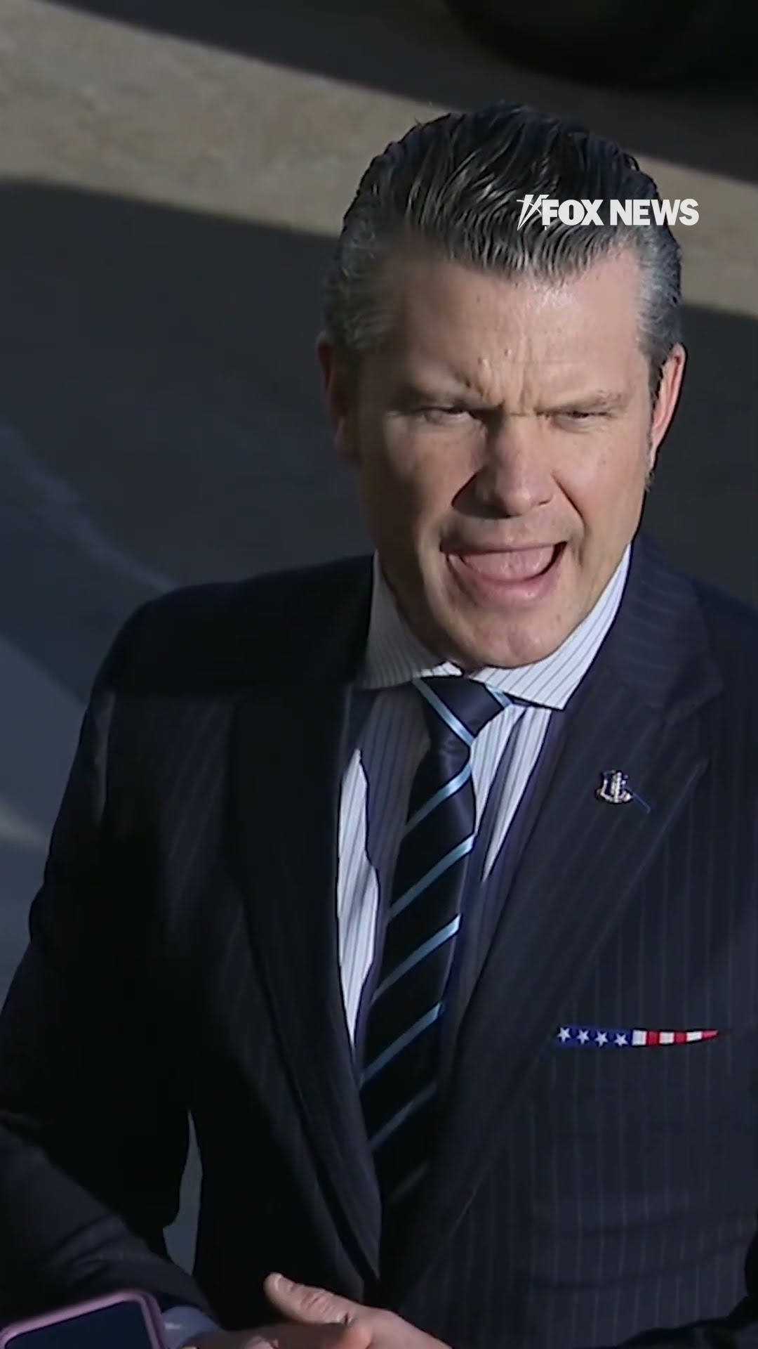 Secretary of Defense Pete Hegseth vows to protect America on first day in office