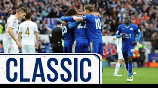 Ulloa Helps City To Huge Win | Leicester City 4 Swansea City 0 | Classic Matches