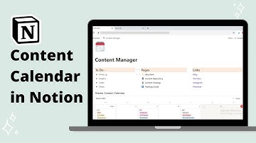 Notion Template Tour - Content Calendar and Manager Template in Notion | Content Planner