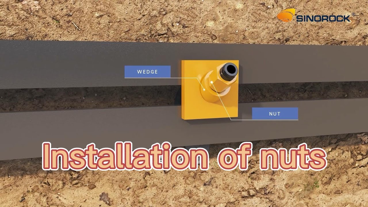 Installation of nuts for SDA system