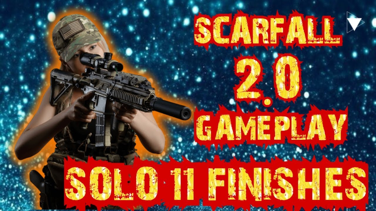 SCARFALL 2.0 || 11 KILLS GAMEPLAY || CAPTAINLEVI GAMING 