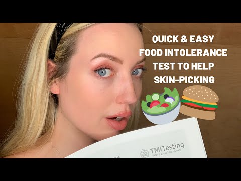 FOODS GIVING YOU ACNE QUICK EASY FOOD INTOLERANCE TEST TO HELP COMPULSIVE SKIN-PICKING