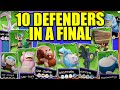 10 DEFENDERS in a TOURNAMENT FINAL with TWO of WORLDS BEST TEAMS | Pokemon Unite