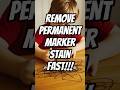 How to Remove Permanent Marker FAST !!!