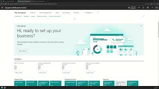 Business Central SaaS/Cloud W1: Creating an environment with all demo/sample data (Full video)