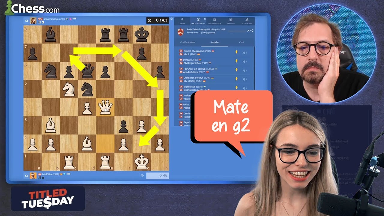 Club de Ajedrez Alfil Dragón - ANNA CRAMLING (rating Fide 2142), es hija de  dos Grandes Maestros: Pía Cramling de Suecia y Juan Manuel Bellon de  España.