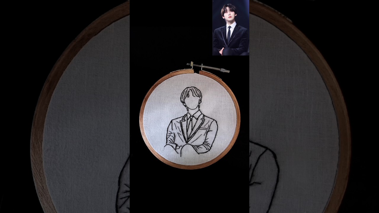 Enhypen Sunoo Embroidery 