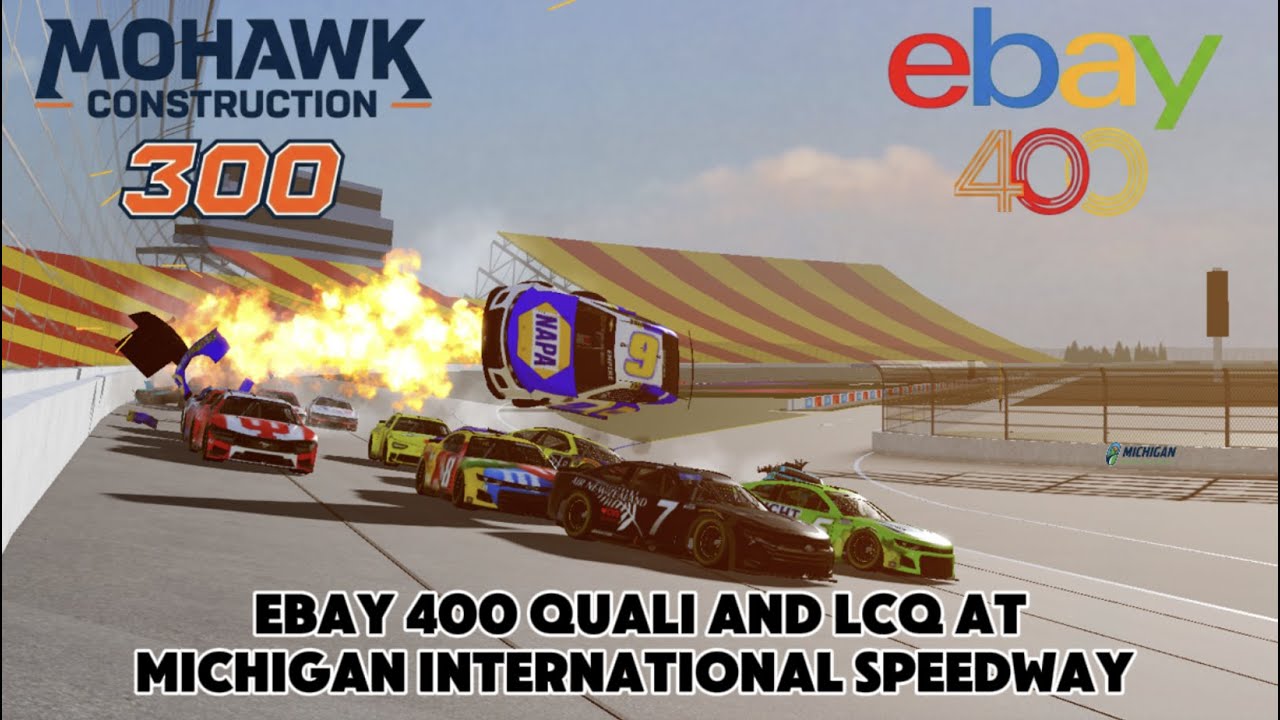 eBay 400 Qualifying and LCQ at Michigan International Speedway- Pummua Dega