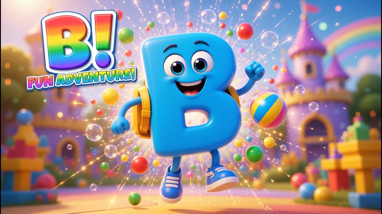 Alphabet Adventure Club – Learn Letter B 🍌 | Fun Kids Song 🎵 - YouTube