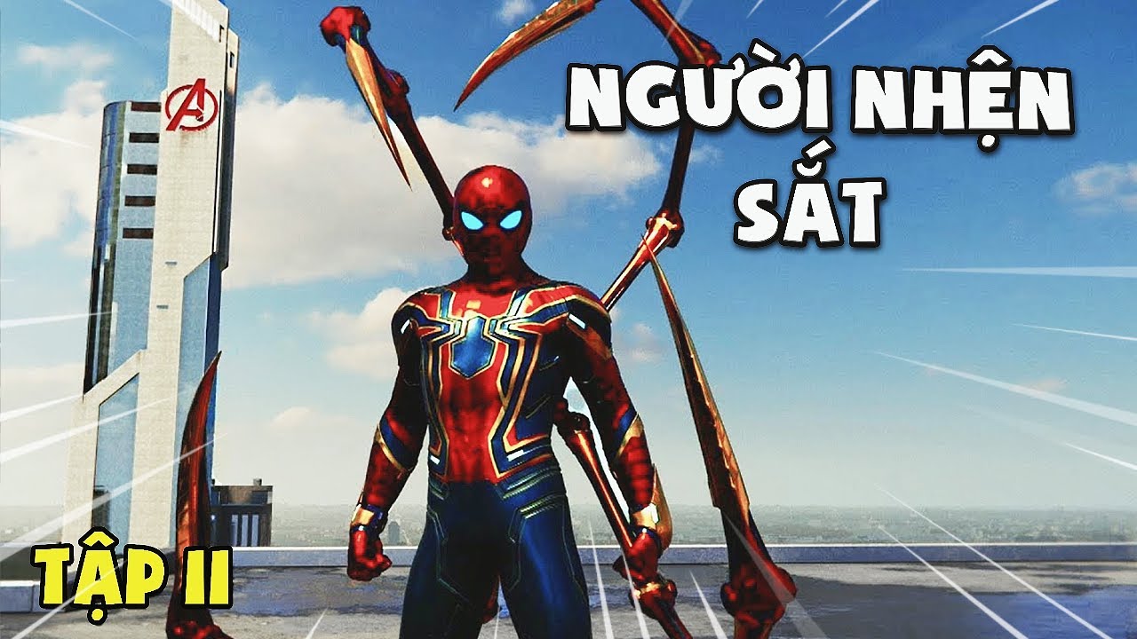 sukeibei  Update  Tôi đã trở thành NGƯỜI NHỆN Sắt Avengers | Spider-Man PS4