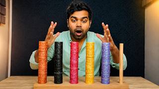 Color Stack | Tower Fusion 🌈 Satisfying Wooden Color Sort ASMR screenshot 2