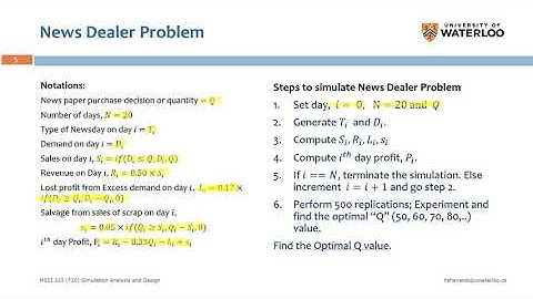 2  Simulation in Excel Part 4 1 Video
