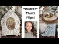 Thrift Flips for Profit | French Country Decor | Winter 2021 Decor |