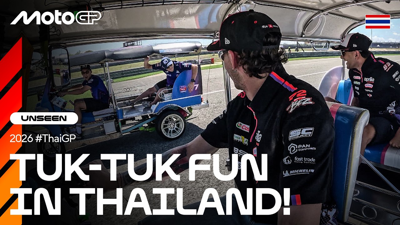 UNSEEN: Tuk-Tuk Challenge's behind the scenes 🤪🎥 | 2026 Thai GP