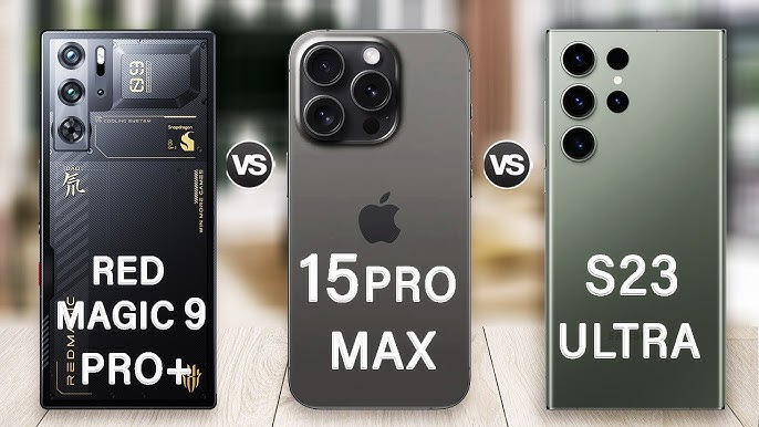 Nubia Red Magic 9 Pro Plus Vs iPhone 15 Pro Max Vs Xiaomi 14 Pro 